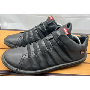 Camper Beetle Mens Casual Black Goretex Leather Shoes EUR 45 US 11 Lightweight